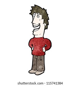 Cartoon lachend