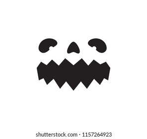 the laughing monster face