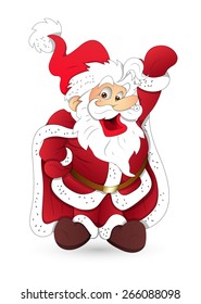 Laughing Santa Claus