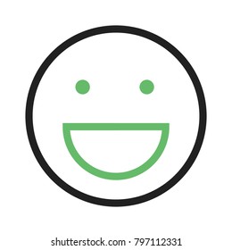 Laughing, smiley, smiling