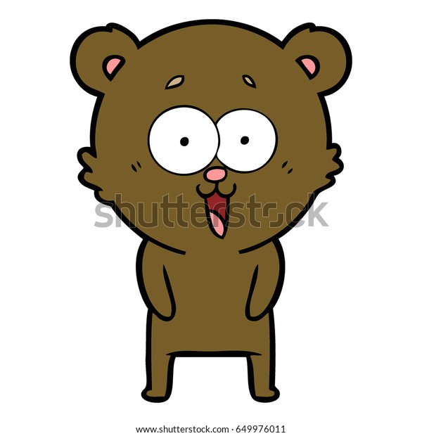 laughing teddy bear