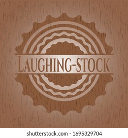 Laughing-stock wooden signboards. Vector Illustration.