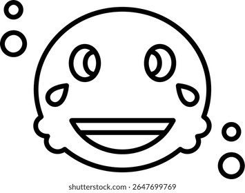 Laughter Filled Style Icon Design