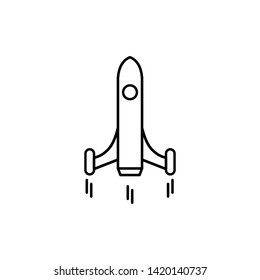 Launch Business vector icon Illustration 