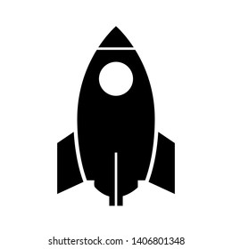 Launch Icon. Rocket Illustration As A Simple Vector Sign & Trendy Symbol for Design and Websites, Presentation or Application.