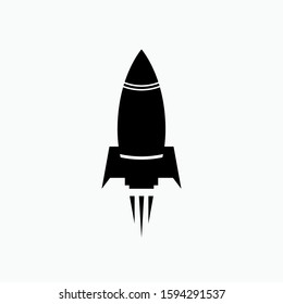 Launch Icon. Rocket Illustration As A Simple Vector Sign & Trendy Symbol for Design, Presentation, Website or Apps Elements.
