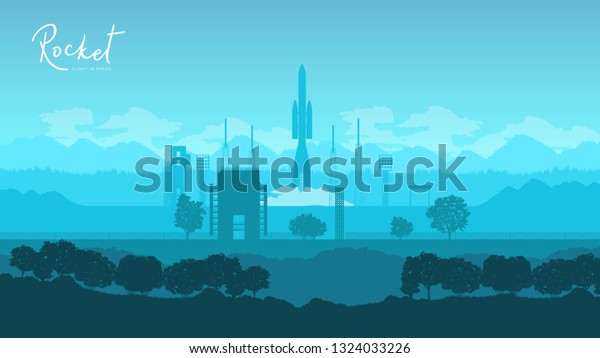 Launch of the Soyuz rocket\
from the launch pad of the Baikanur cosmodrome. Launch of the\
spaceship from the spaceport. Space shuttle in clouds of smoke on\
the background