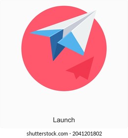 Launch or Startup Icon Concept