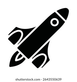 Launch Vector Icon which can easily modify or edit
