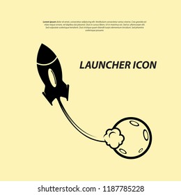 Launcher Flat Icon 