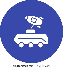 Launcher icon vector image. Can also be used for Space. Suitable for mobile apps, web apps and print media.