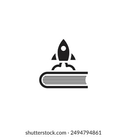 launcher manual icon vector design trendy