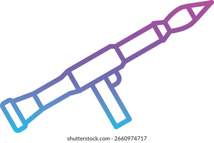 Icono de Vector del lanzador. Se puede utilizar para aplicaciones de impresión, móviles y de Web.
