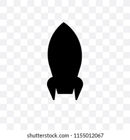 Launcher vector icon isolated on transparent background, Launcher logo concept