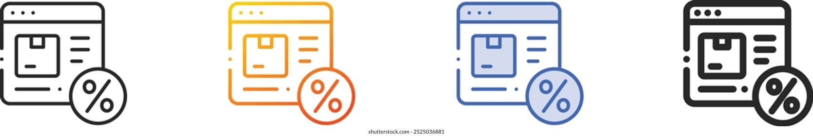 launching icon.Thin Linear, Gradient, Blue Stroke and bold Style Design Isolated On White Background