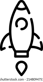 The launching of a rocket or missile under its own power