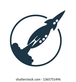 launching rocket spaceship