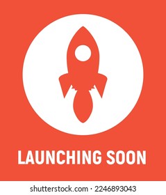 Launching soon marketing store template. Coming soon announcement flyer banner