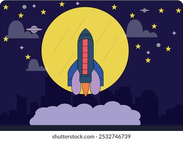 Launching a spacecraft from Earth