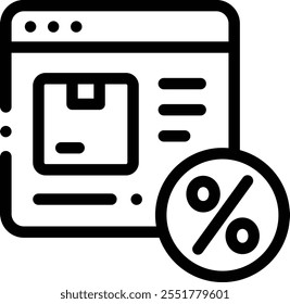 launchpad icon. Thin Linear Style Design Isolated On White Background