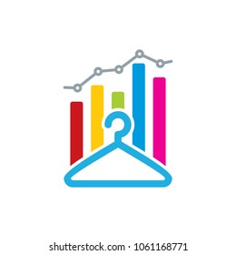 Laundry Analytic Logo Icon Design