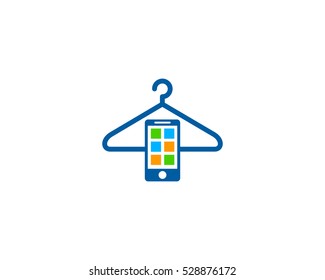 Laundry App Logo Design Template