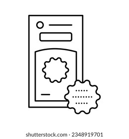 laundry balls line icon vector. laundry balls sign. isolated contour symbol black illustration
