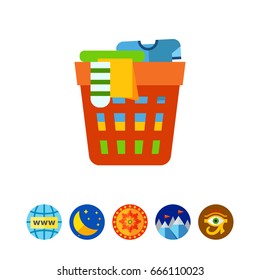 Laundry Basket Icon