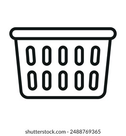 Laundry basket icon vector design templates simple and modern