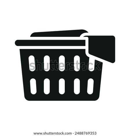 Laundry basket icon vector design templates simple and modern