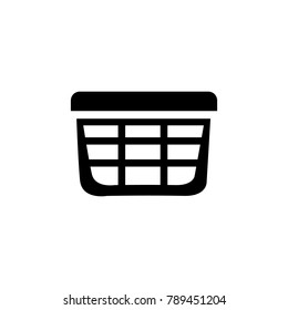 laundry basket icon. Wash elements. Premium quality graphic design icon. Simple icon for websites, web design, mobile app, info graphics on white background