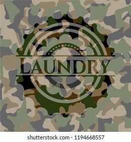 Laundry camo emblem