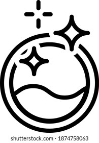 Laundry care icon , vector illustration