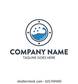 Laundry And Cleaning Service Logo