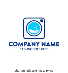 Laundry And Cleaning Service Logo