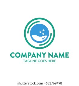 Laundry And Cleaning Service Logo