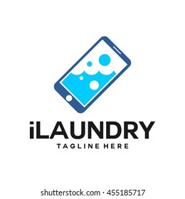 Laundry, Cleaning Service logo template