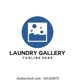 Laundry, Cleaning Service logo template