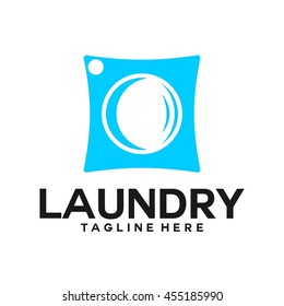 Laundry, Cleaning Service logo template