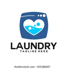 Laundry, Cleaning Service logo template