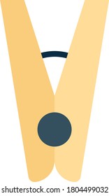 laundry clip concept vector color icon design, Laundry and Dry Cleaning symbols on white background