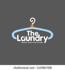 Laundry Clothes logo hanger icon