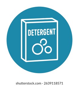 Laundry Detergent Box Icon Graphic. Icon symbol illustration