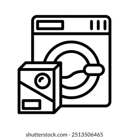 Laundry Detergent Icon Element For Design