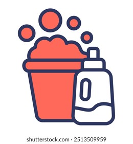 Laundry Detergent Icon Element For Design