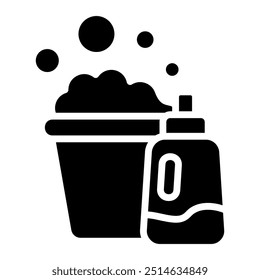 Laundry Detergent Icon Element For Design