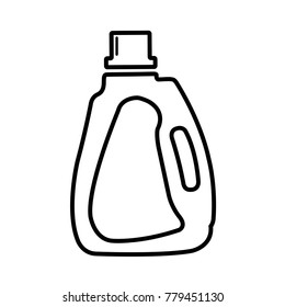 laundry detergent icon line art