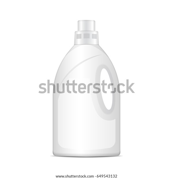 Laundry Detergent Plastic Bottle Vector Realistic Stock Vector (Royalty ...