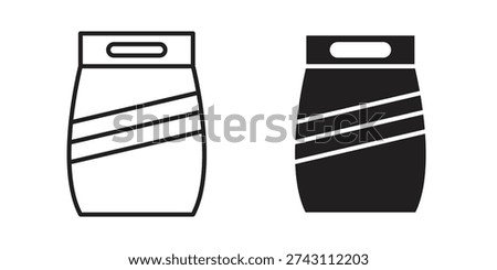 Laundry detergents. Vector Isolated Illustration for web design.icon. Vector Isolated Illustration for web design.