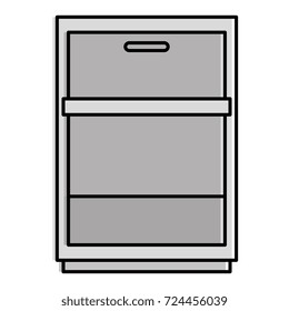 laundry drawer isolated icon
